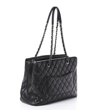 Chanel Caviar Quilted City Shopping Tote Black 3 of 11