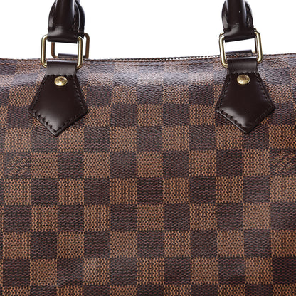 Louis Vuitton Damier Ebene Speedy 30 10 of 14