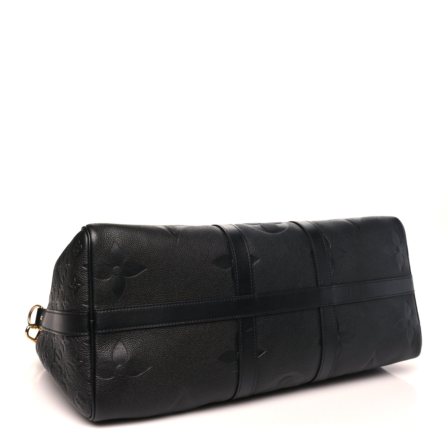 Louis Vuitton Empreinte Monogram Giant Keepall Bandouliere 45 Black 3 of 9