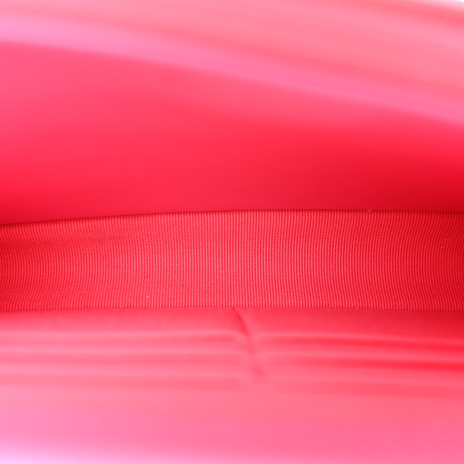 Chanel Caviar Quilted Wallet on Chain WOC Fuchsia 5 of 12