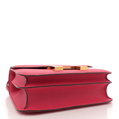 Hermes Epsom Constance 24 Rose Extreme 4 of 13