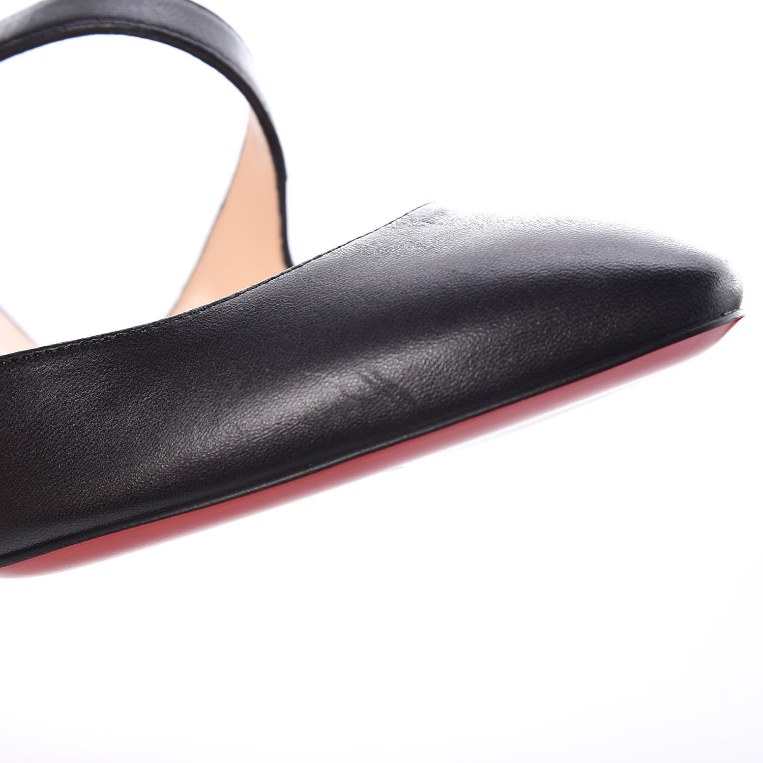 Christian Louboutin Shiny Nappa Catchy One 100 Pumps 38.5 Black 9 of 9