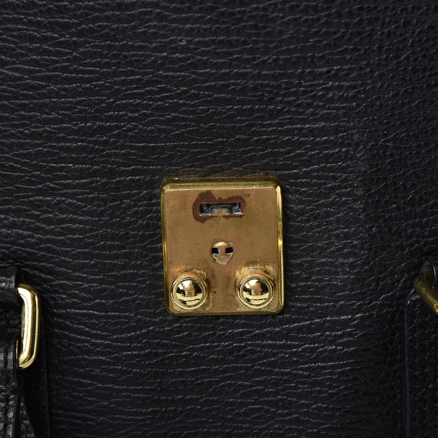 3.1 Phillip Lim 3.1 Textured Calfskin Medium Pashli Satchel Black 10 of 15