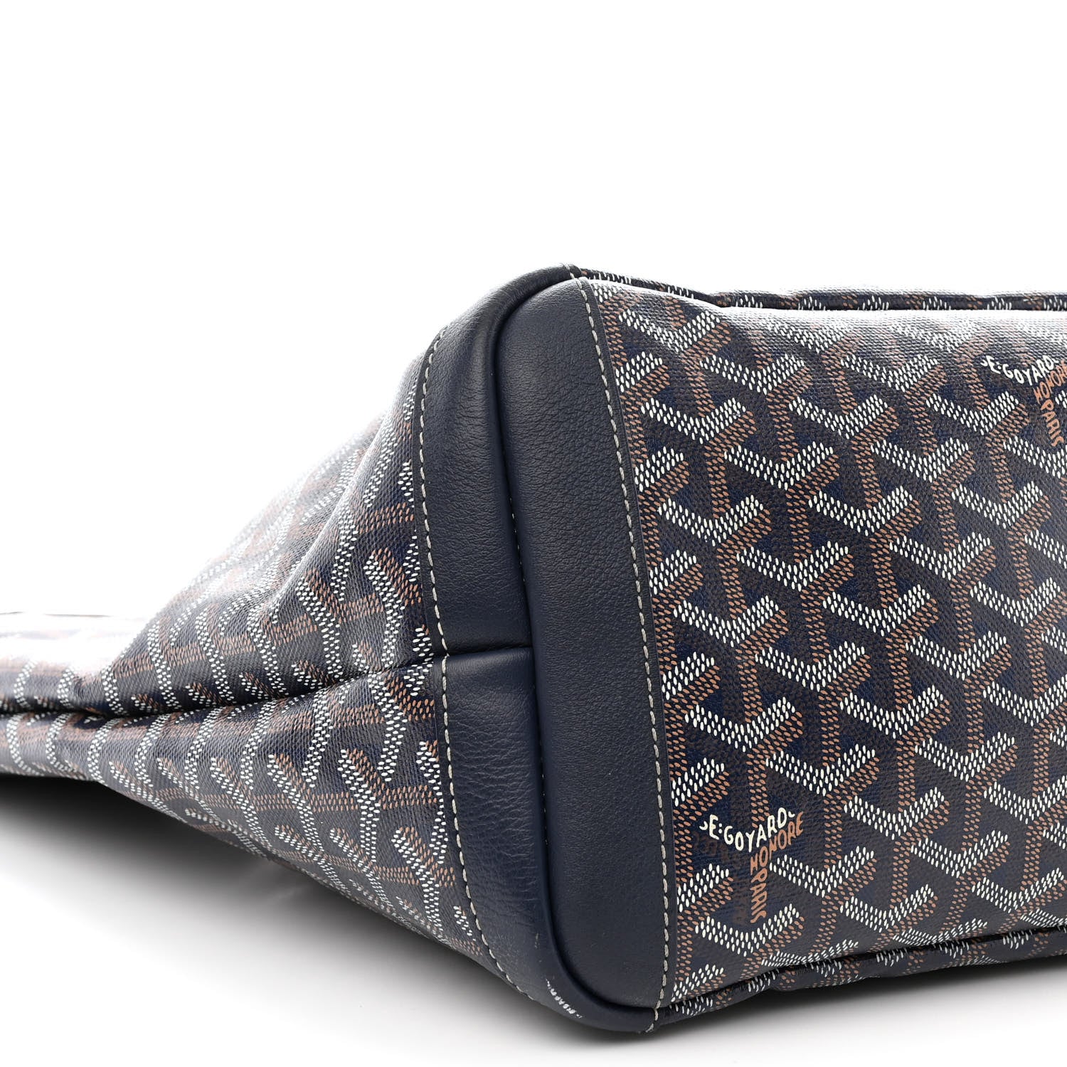 Goyard Goyardine Artois MM Navy 10 of 17