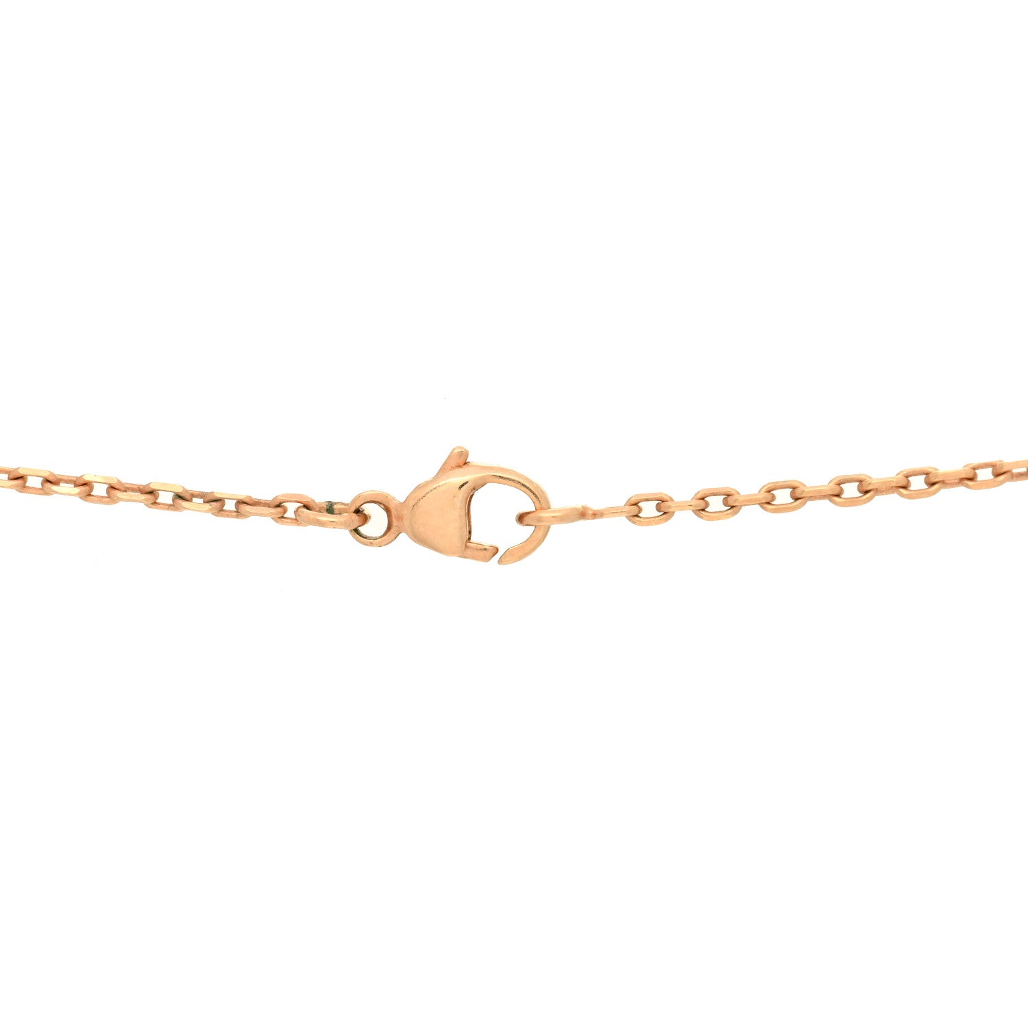 Hermes Lacquered Rose Gold Mini Pop H Pendant Necklace Black 4 of 5