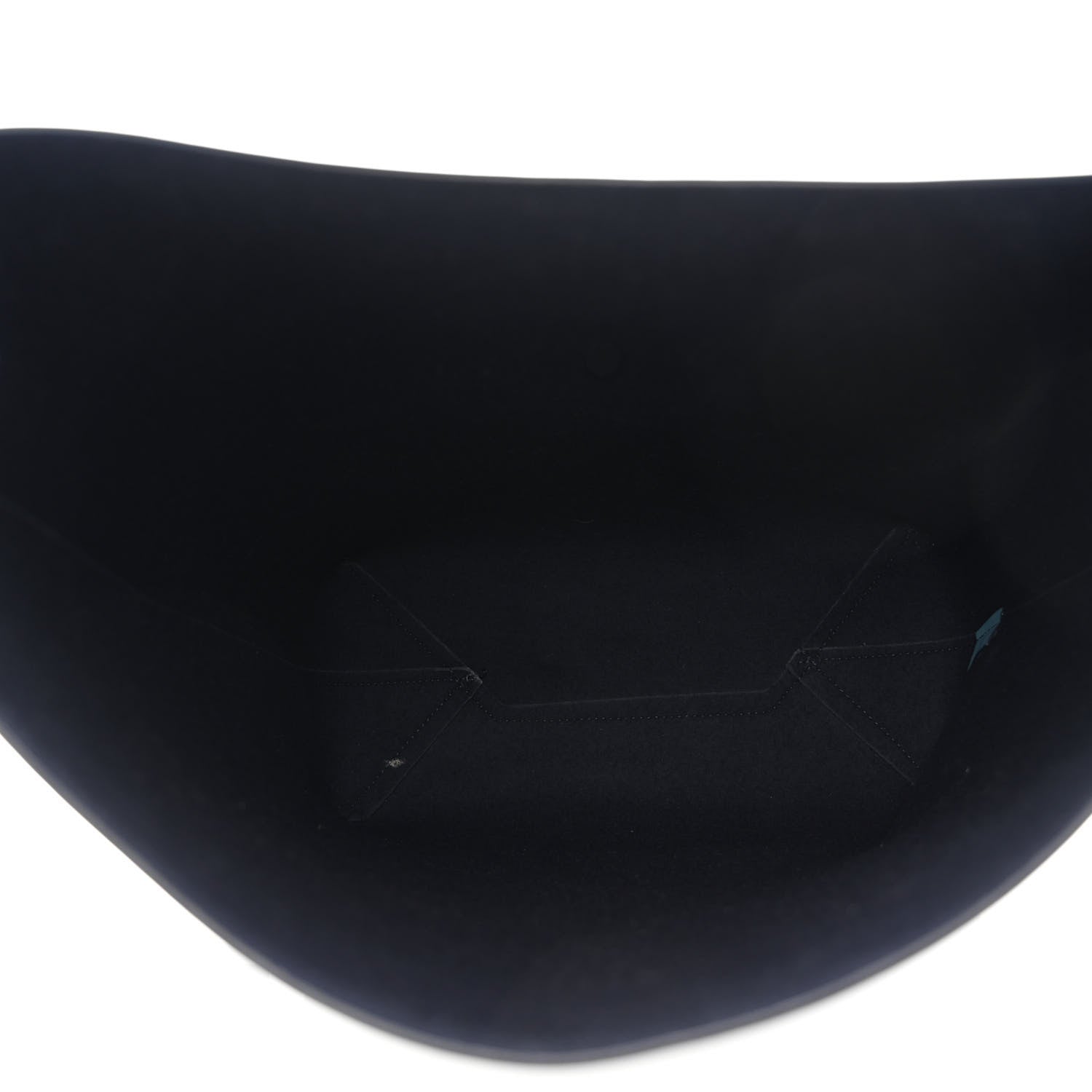 Celine Shiny Smooth Calfskin Small Twisted Cabas Washed Ocean Black 6 of 13