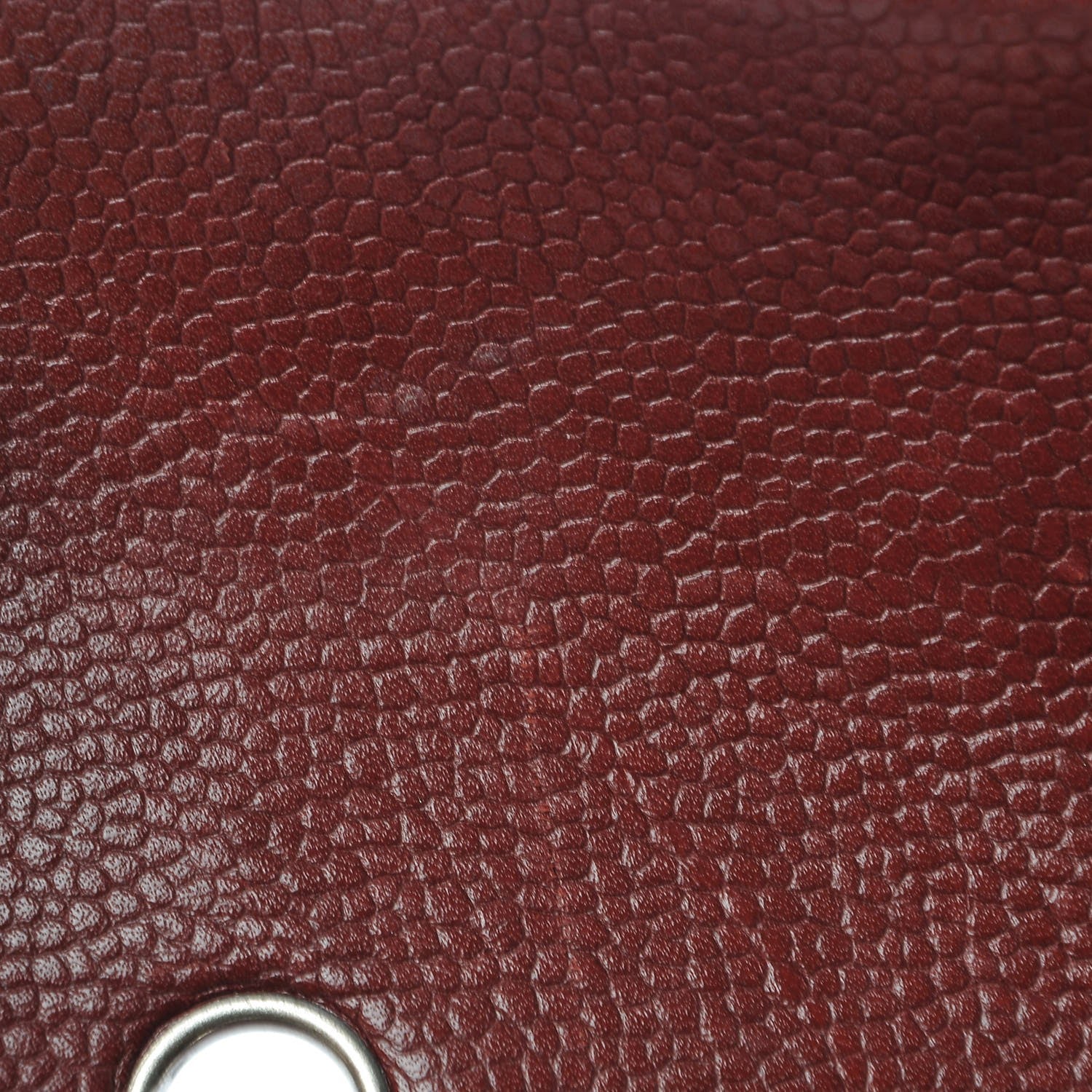 Chanel Caviar Quilted Extra Mini Flap Burgundy 8 of 13