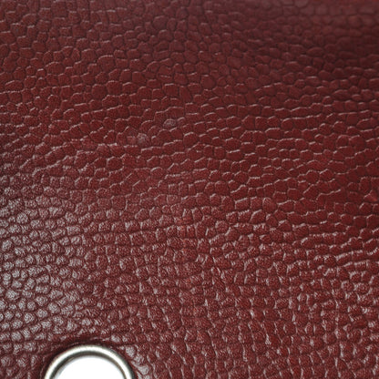 Chanel Caviar Quilted Extra Mini Flap Burgundy 8 of 13