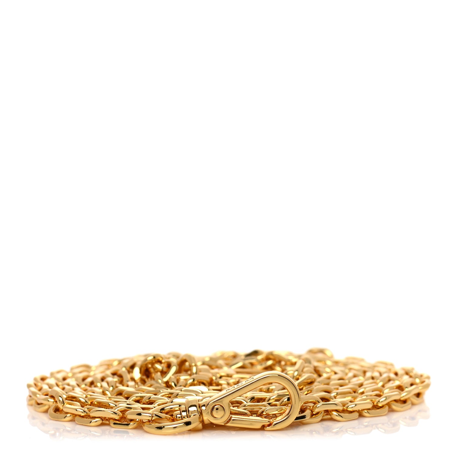 MCM Chain Shoulder Strap Gold 1 of 4