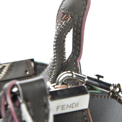 Fendi Vitello Dolce Mini 3jours Tote Carbone 10 of 18