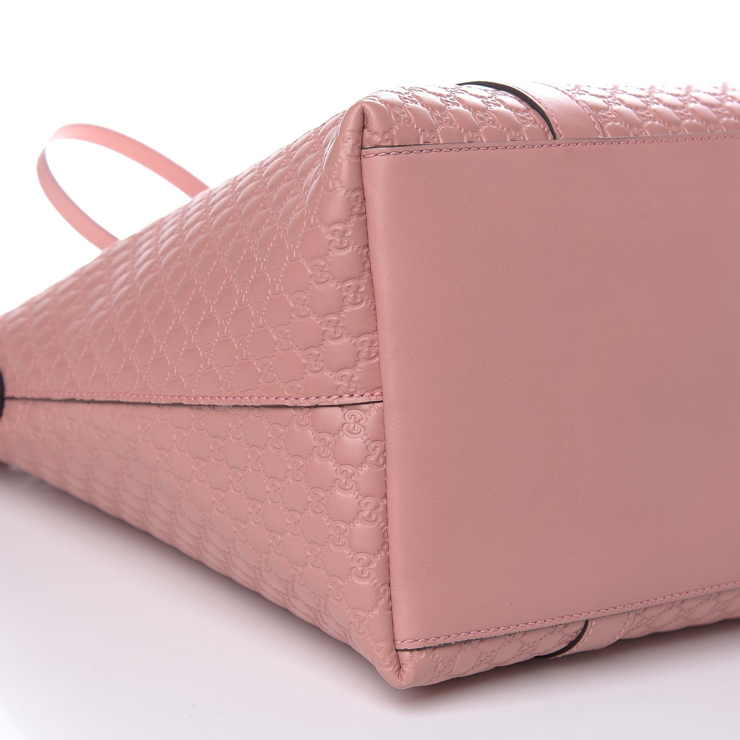 Gucci Soft Microguccissima Large Dome Satchel Soft Pink 8 of 10