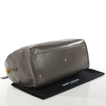 Saint Laurent Calfskin Classic Duffle 48 Earth 4 of 14