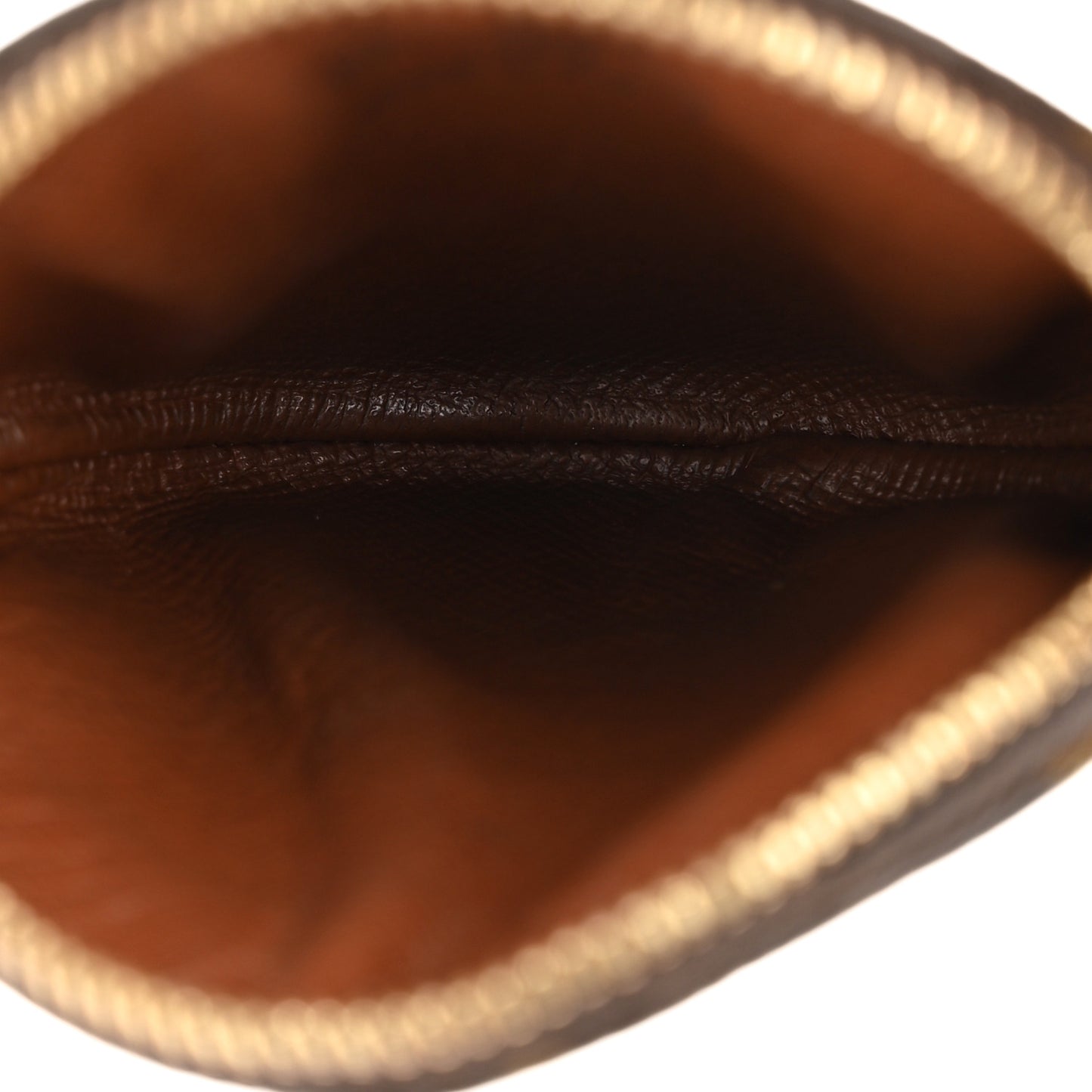 Monogram Round Coin Purse