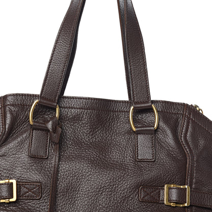 Saint Laurent Calfskin Medium Downtown Olive 14 of 15