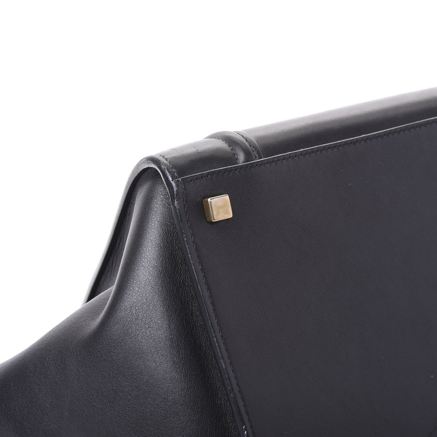 Supple Calfskin Medium Phantom Luggage Black