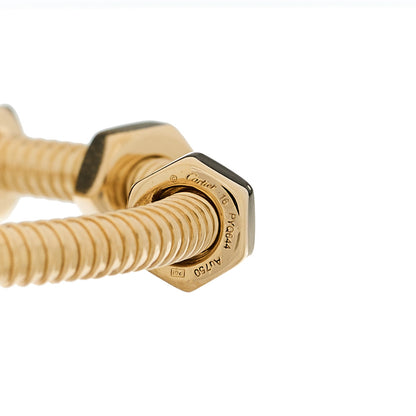 Cartier 18K Yellow Gold Ecrou de Cartier Bracelet 16 3 of 4