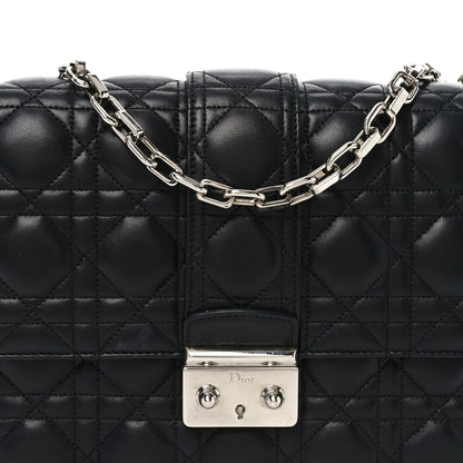 Christian Dior Lambskin Cannage Medium Miss Dior Flap Black 7 of 10