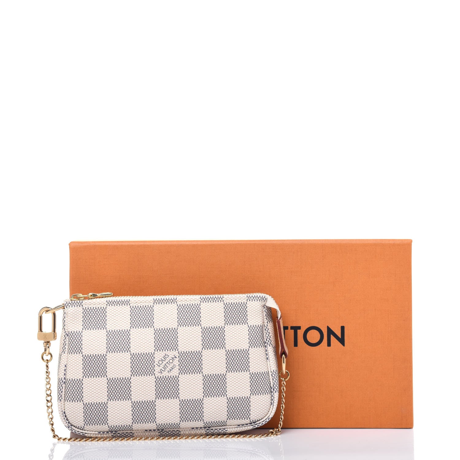 Louis Vuitton Damier Azur Mini Pochette Accessories 10 of 10