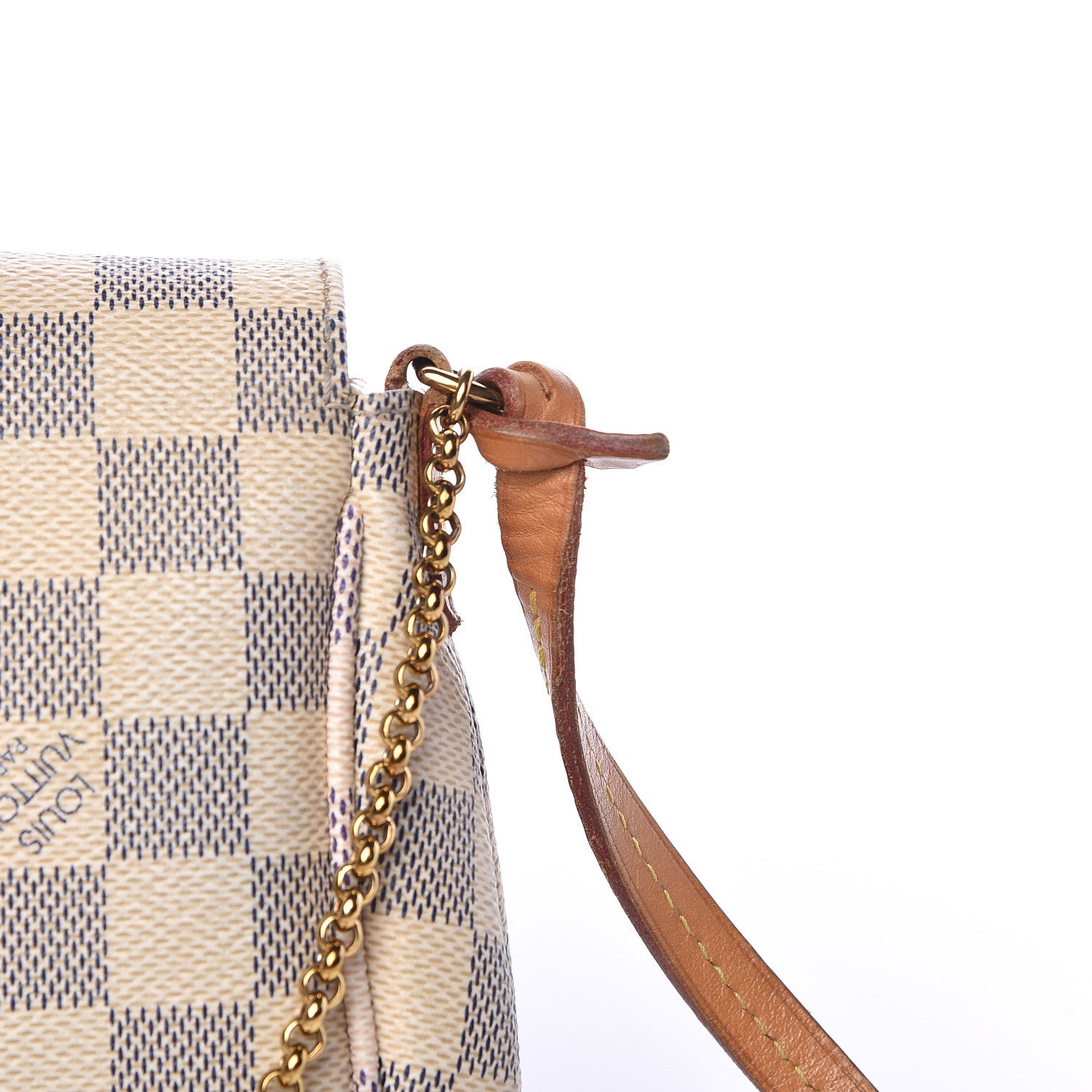 Louis Vuitton Damier Azur Favorite MM 11 of 13