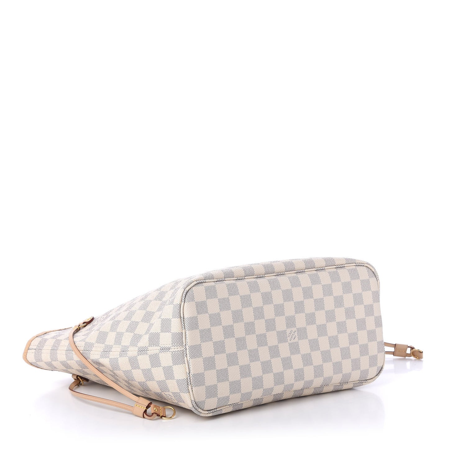 Damier Azur Neo Neverfull MM Rose Ballerine