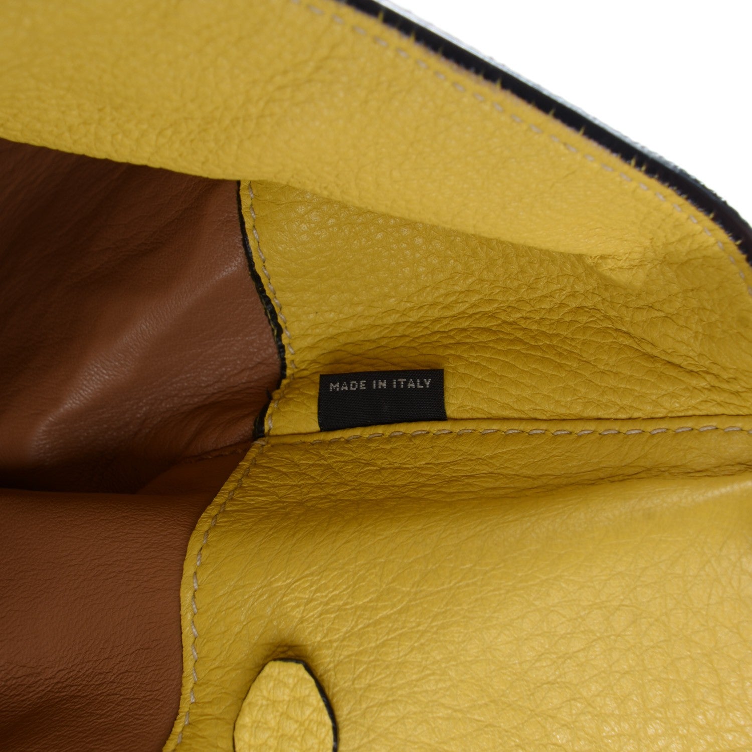 Prada Vitello Daino Twin Pocket Tote Mimosa 7 of 8