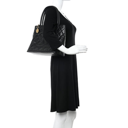 Chanel Caviar Quilted Medallion Tote Black 2 of 11