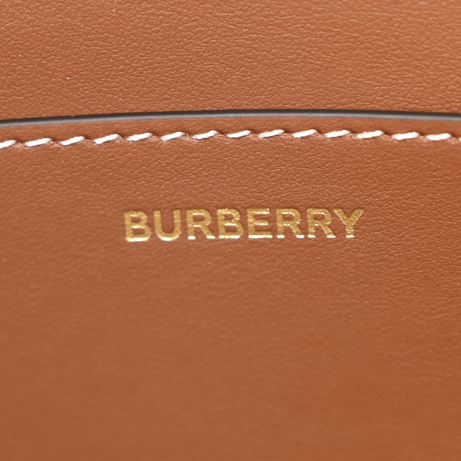 Burberry Giant Check Canvas Medium London Tote Taupe Brown 6 of 11