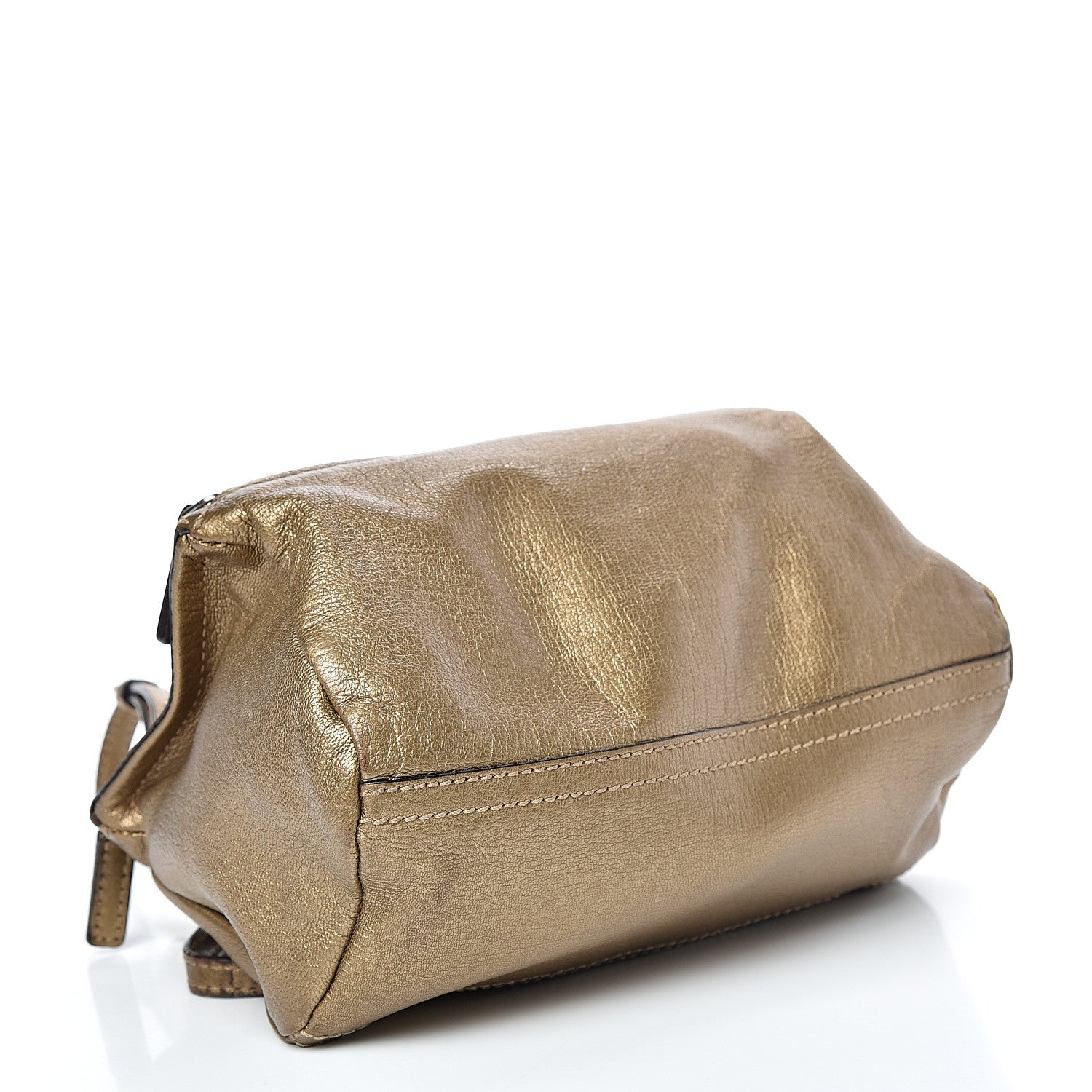 Givenchy Metallic Sugar Goatskin Mini Pandora Gold 3 of 25