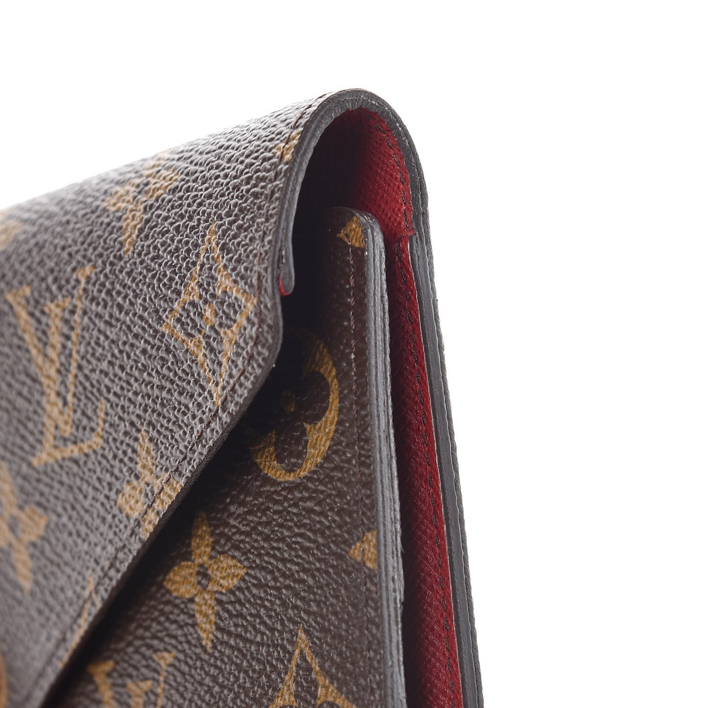 Monogram Josephine Wallet Red