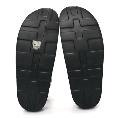 Hermes Calfskin Medor Studded Womens Intuition Sandals 38.5 Black 5 of 9