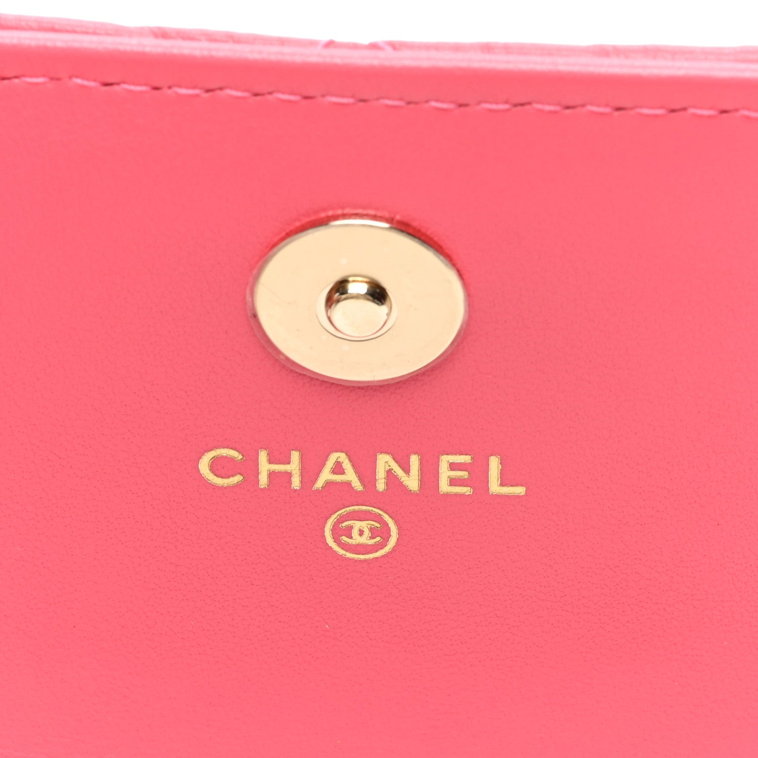 Chanel Calfskin Quilted Maxi Pearls Clutch With Chain Pink 6 of 11