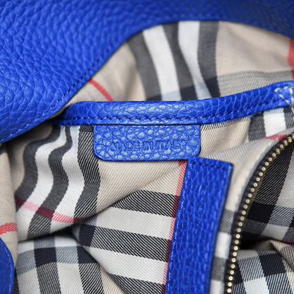 Burberry Grainy Calfskin Medium Cale Hobo Brilliant Blue 6 of 12