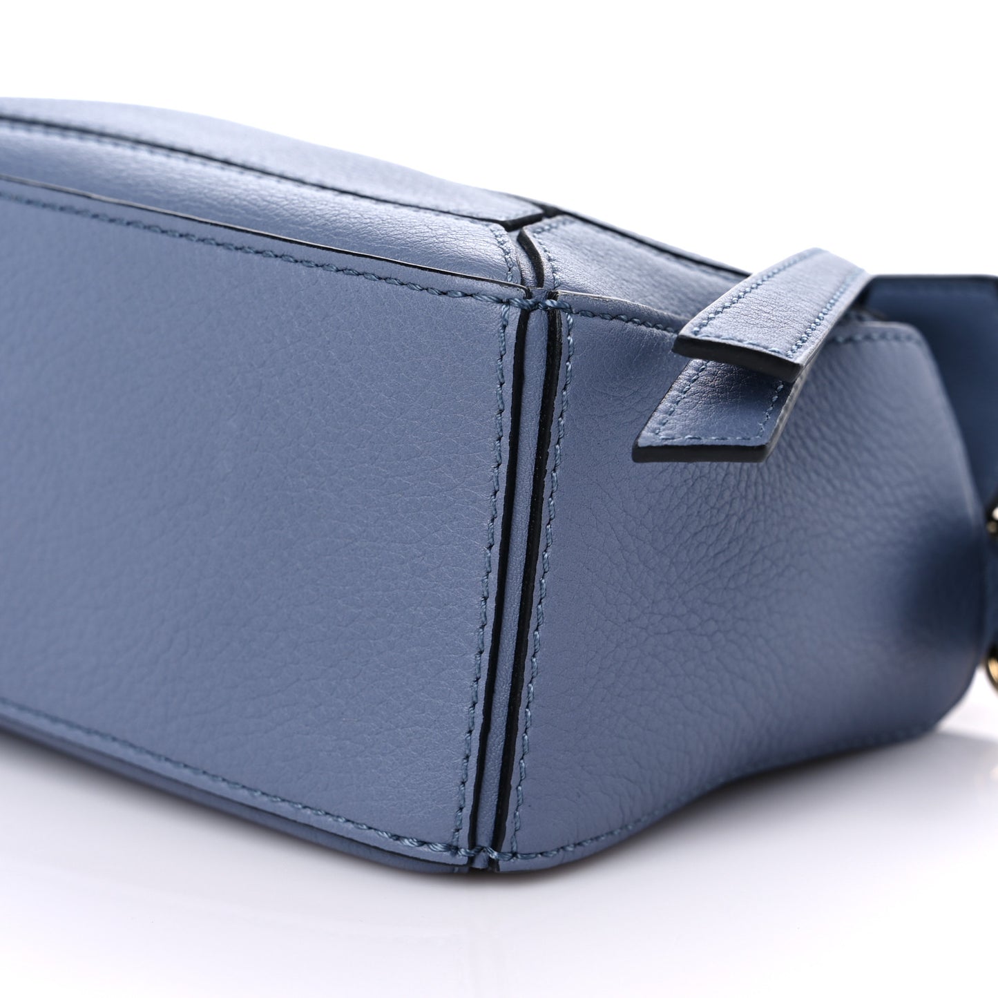 Calfskin Mini Puzzle Bag Blue