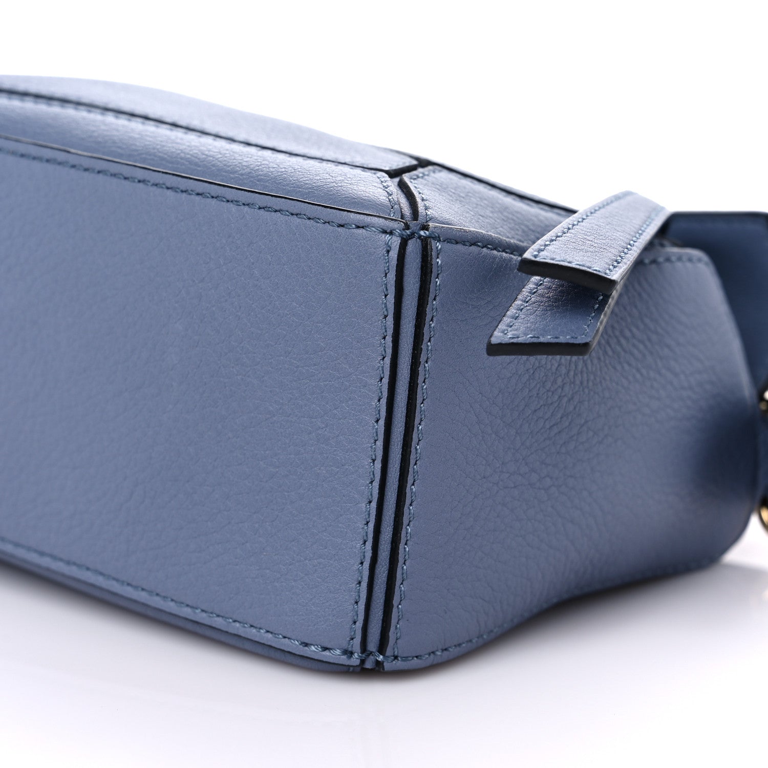 Loewe Calfskin Mini Puzzle Bag Blue 8 of 10