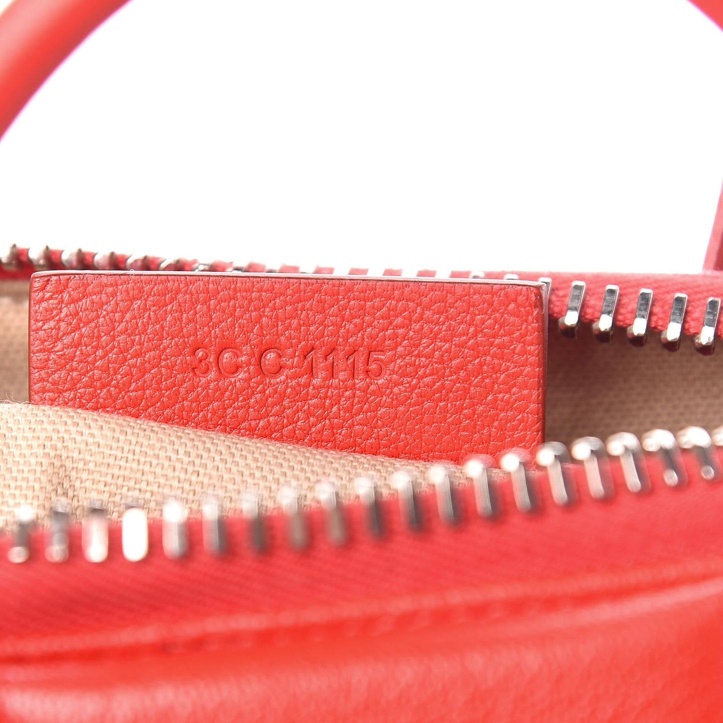 Sugar Goatskin Mini Antigona Red