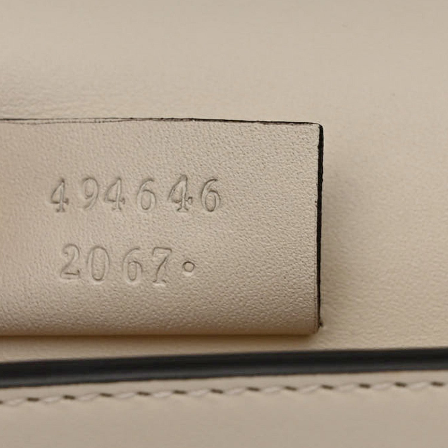 Gucci Calfskin Super Mini Sylvie Chain Shoulder Bag White 7 of 10