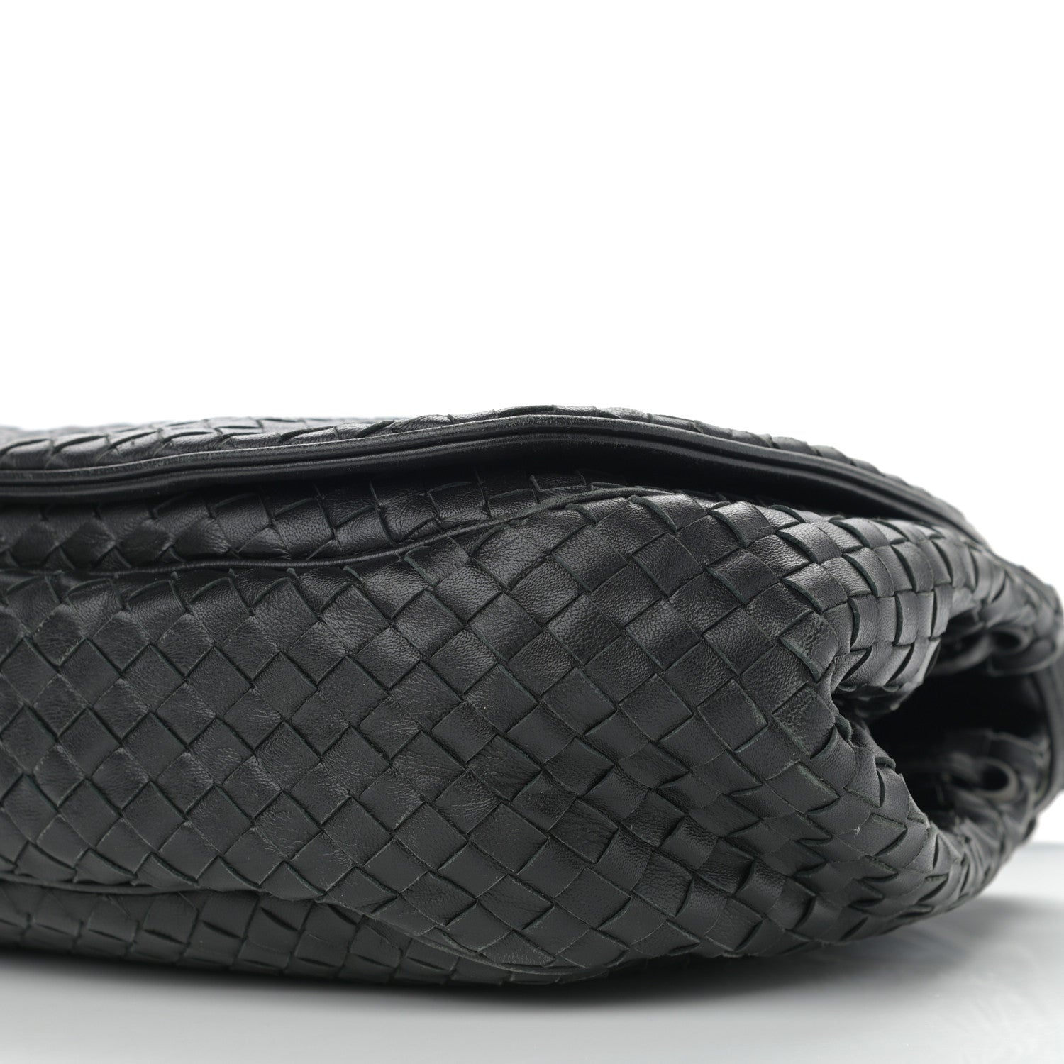 Bottega Veneta Nappa Intrecciato Messenger Bag Black 9 of 9