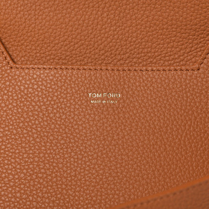 Tom Ford Pebbled Calfskin Medium Jennifer Whiskey 7 of 8