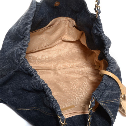 Chanel Denim Coco Cabas Tote 5 of 7