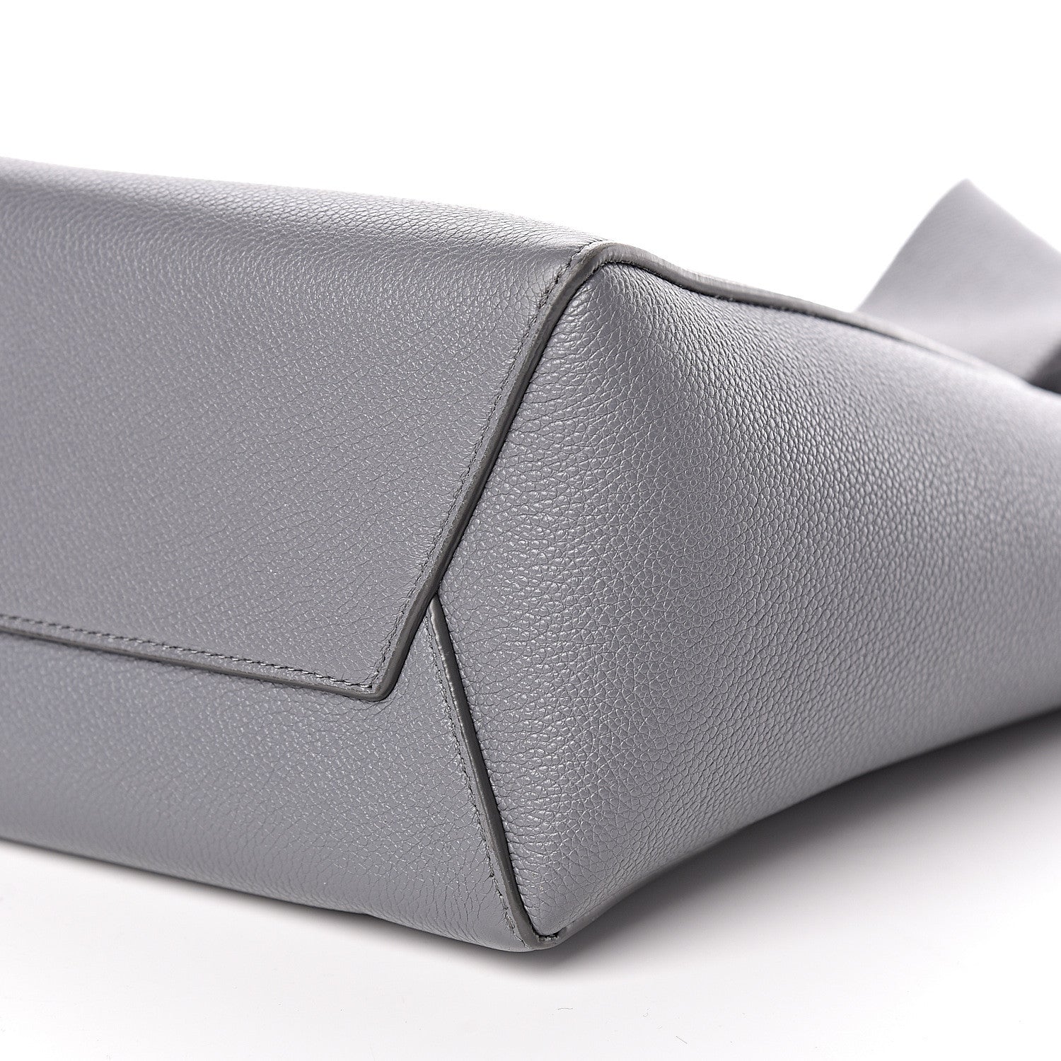 Celine Soft Grained Calfskin Small Sangle Bucket Bag Grey 9 of 9