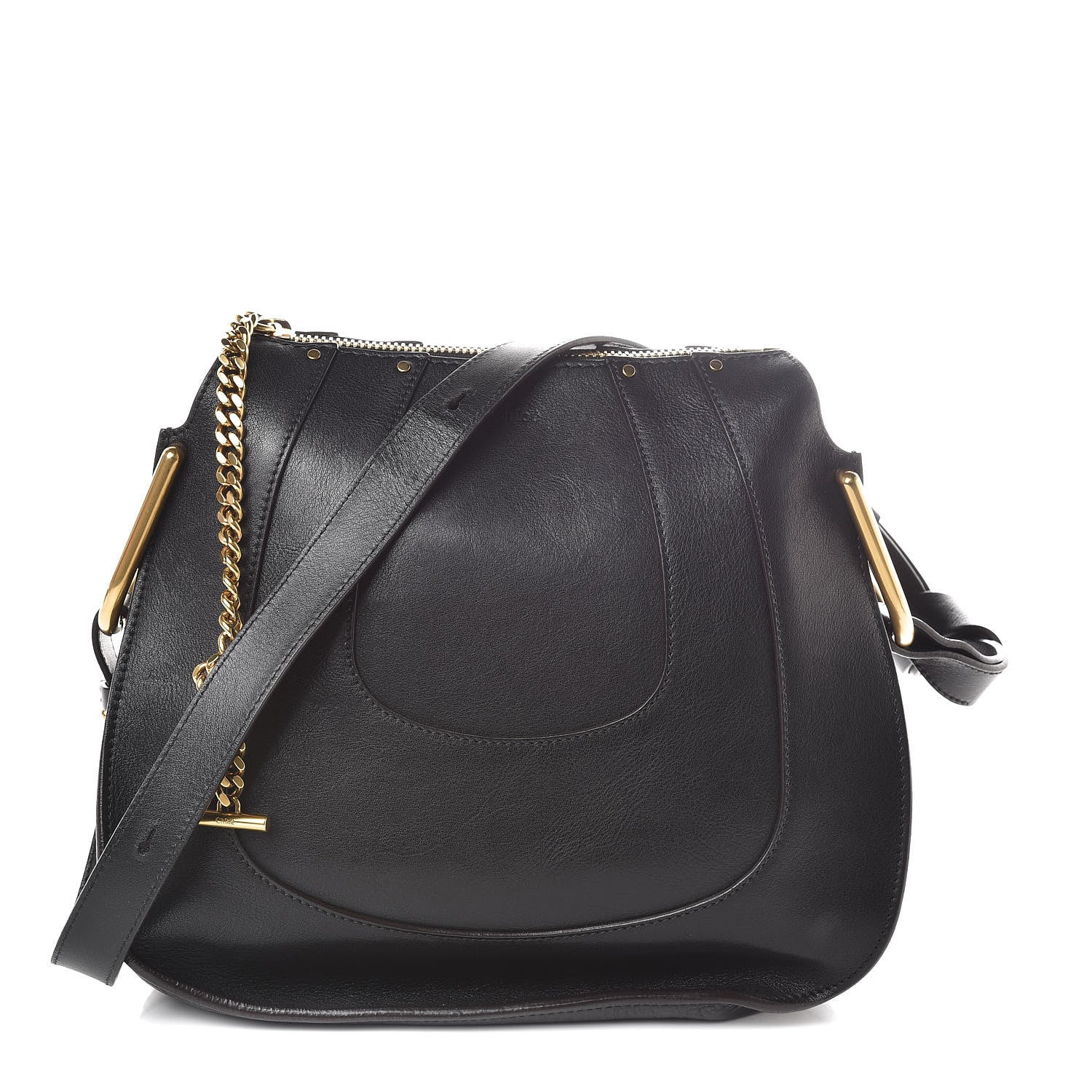 Chloe Calfskin Small Hayley Hobo Black 1 of 9