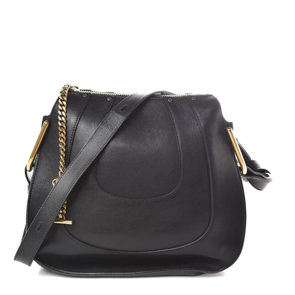 Chloe Calfskin Small Hayley Hobo Black 1 of 9