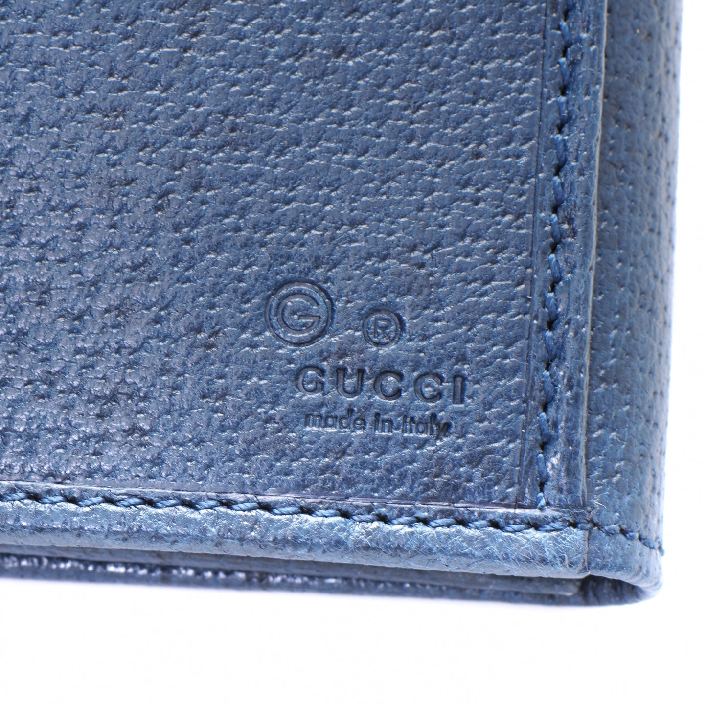 Leather Blondie Continental Wallet Royal Blue