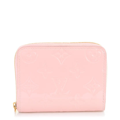 Louis Vuitton Vernis Zippy Coin Purse Rose Ballerine 1 of 7