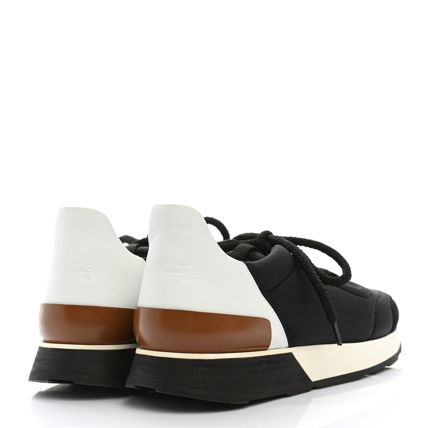Technical Canvas Womens Miles Sneakers 38 Marine White