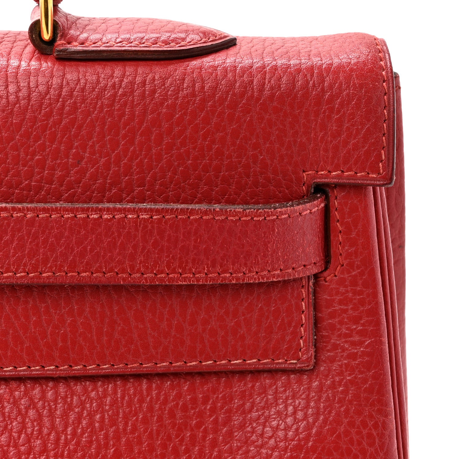 Hermes Ardennes Kelly Retourne 35 Rouge Vif 15 of 22