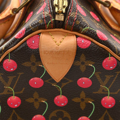 Louis Vuitton Monogram Cerises Speedy 25 6 of 15