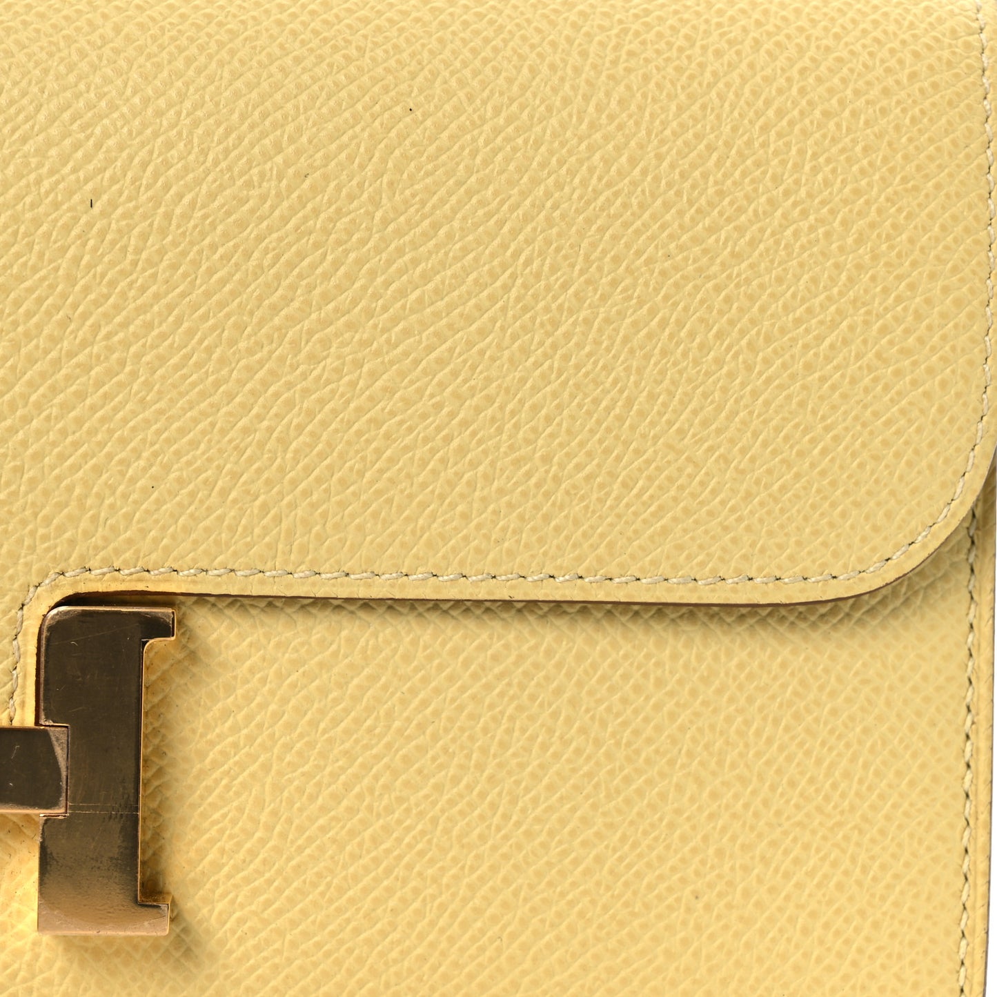 Epsom Constance Long Wallet To Go Wallet Jaune Poussin