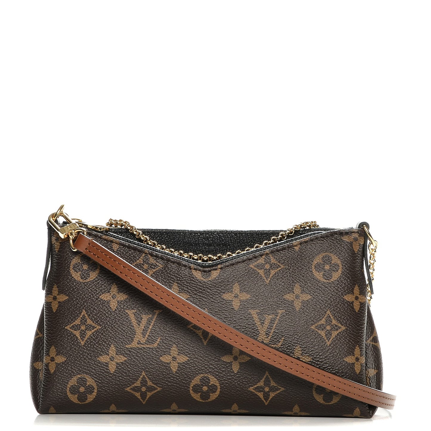 Monogram Pallas Clutch Black