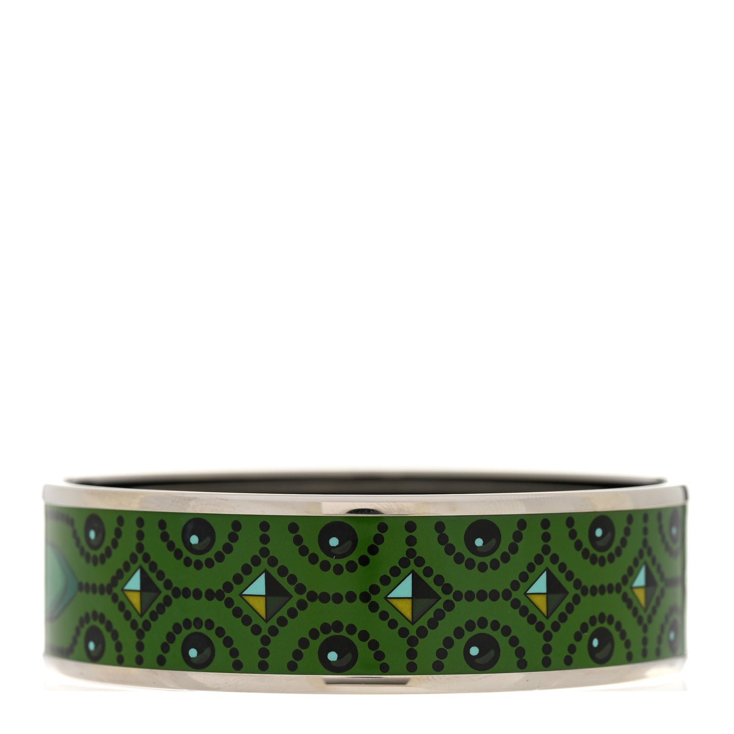Enamel Printed Colliers de Chiens Wide Bracelet 65
